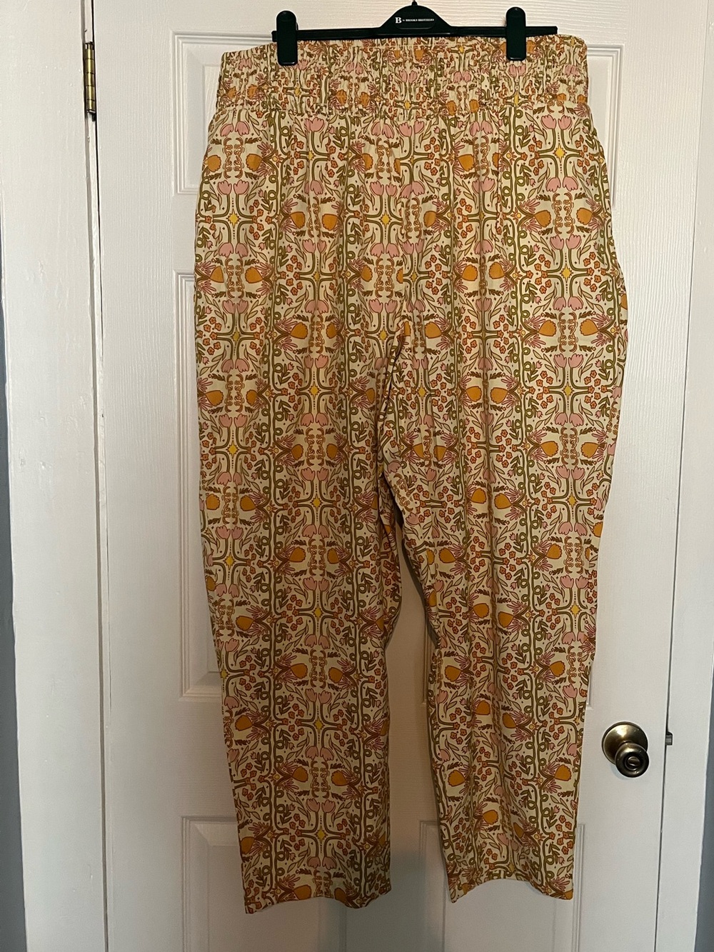NWT Lucy&Yak Alexa Cotton Trousers